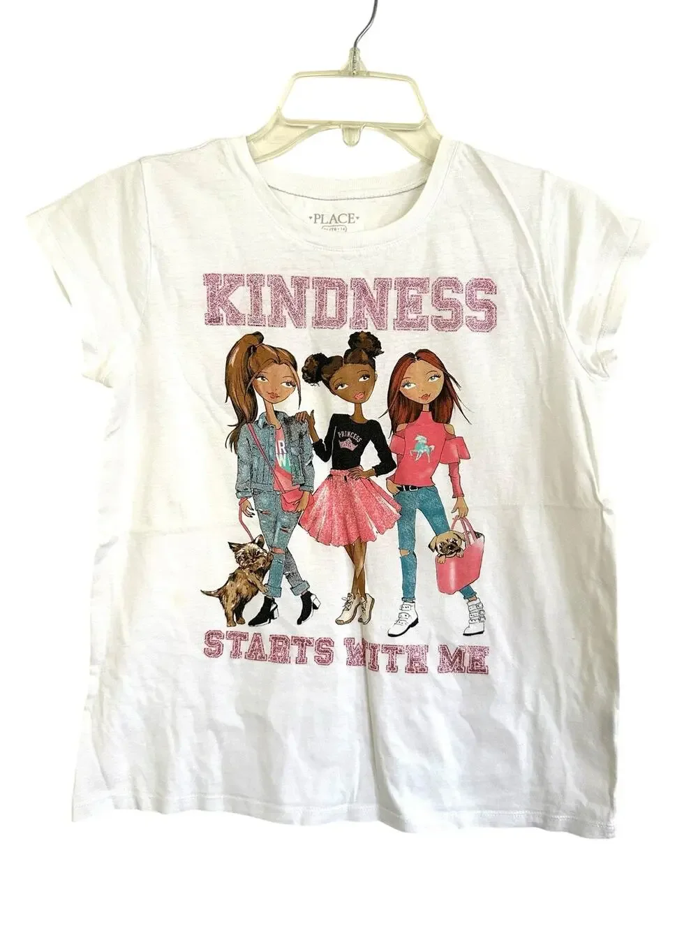 The Children's Place white graphic tee 
